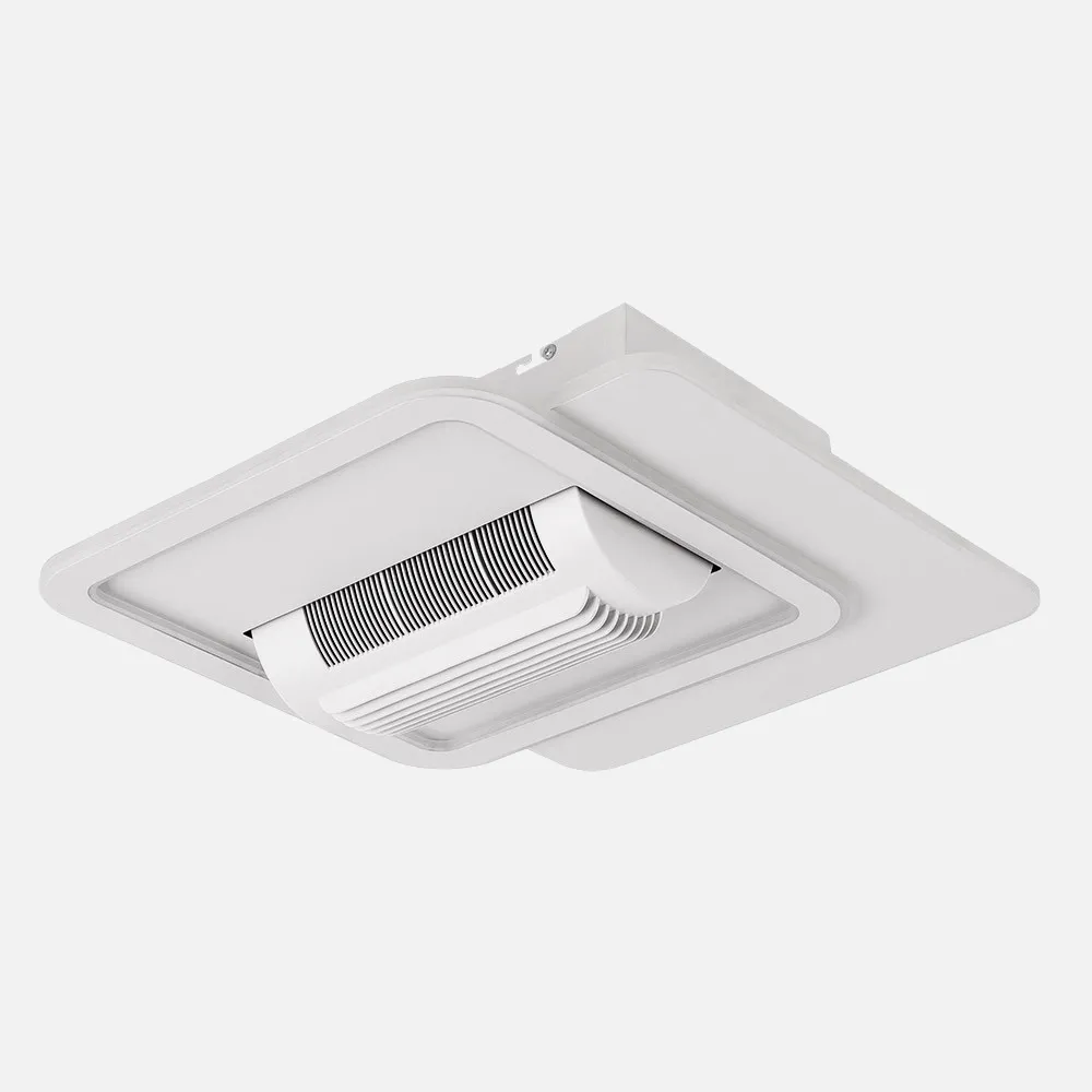 Ventilador Obelisco 59w Blanc 3000-4500-6500k R.in Tens.5900lm 14,5x48x48 Remoto+memo+temp