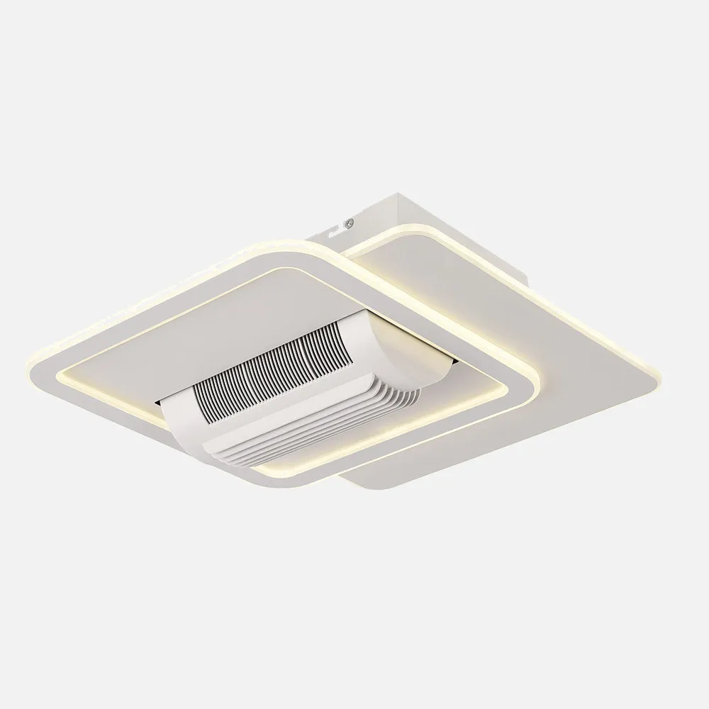 Ventilador Obelisco 59w Blanc 3000-4500-6500k R.in Tens.5900lm 14,5x48x48 Remoto+memo+temp