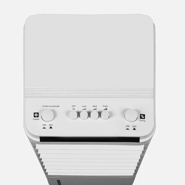 Climatizador Evaporativo Glaciar Blanco 80w 3velocidades 7l  Humidificador, Orientab.acum.frio 56x23,5x26cm