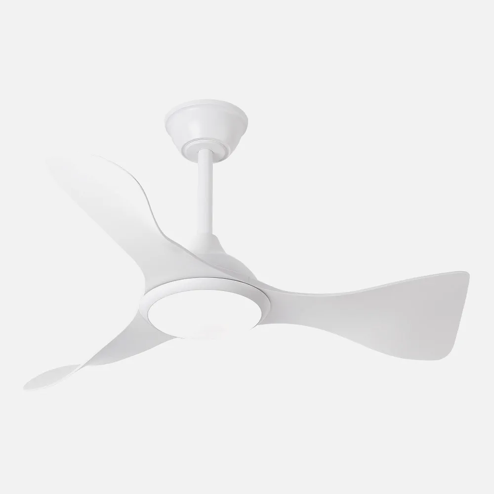 Ventilador Dc Caiman 36w 3600lm Blanco 89d 3asp 6v 3000-4500-6500k Remoto+reg.int+memo+temp
