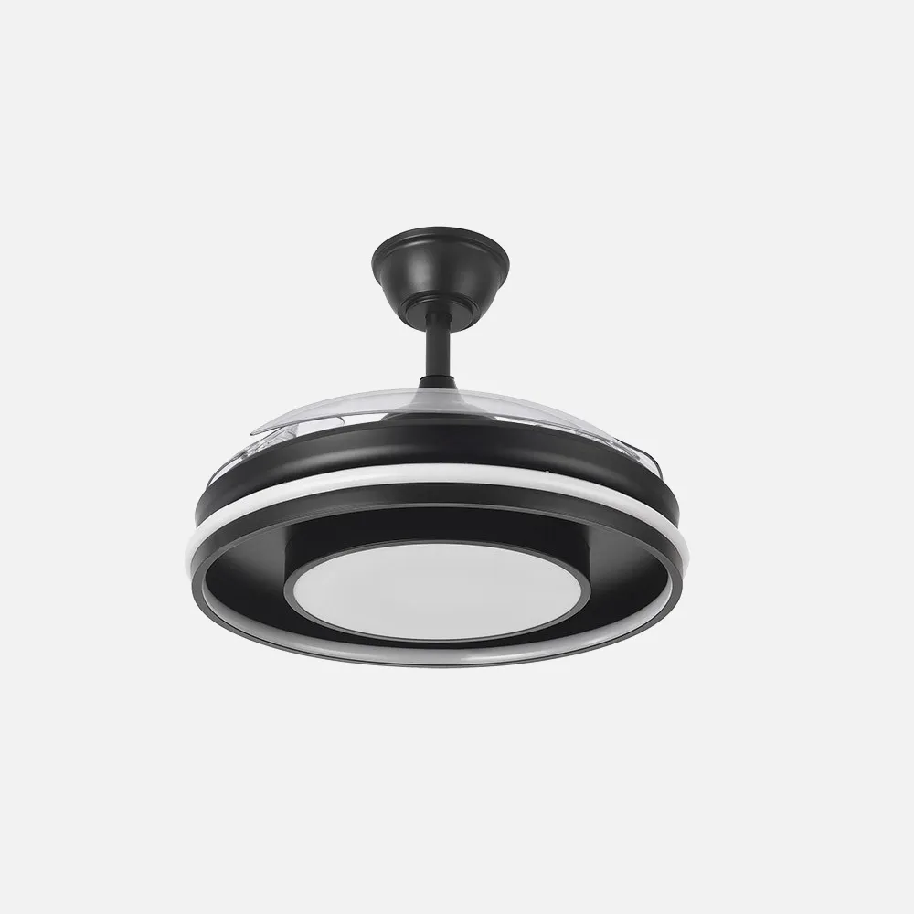 Ventilador Dc Pitufo 57w Nergro 3asp107d 3990lm Rgb +3000-4500-6500k Reg.intensidad+remoto+memo+temporiz