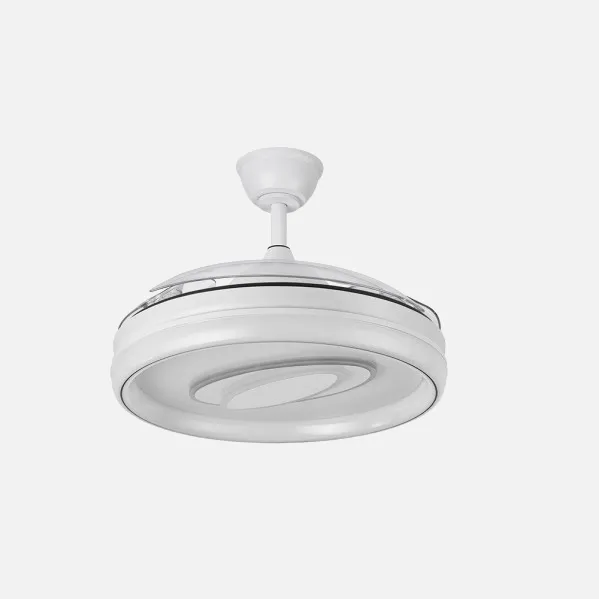 Ventilador Dc Maracana 57w Blanco 3asp.107d 5980lm 3000-4500-6500k Reg.intensidad+remoto+memoria+temporizador