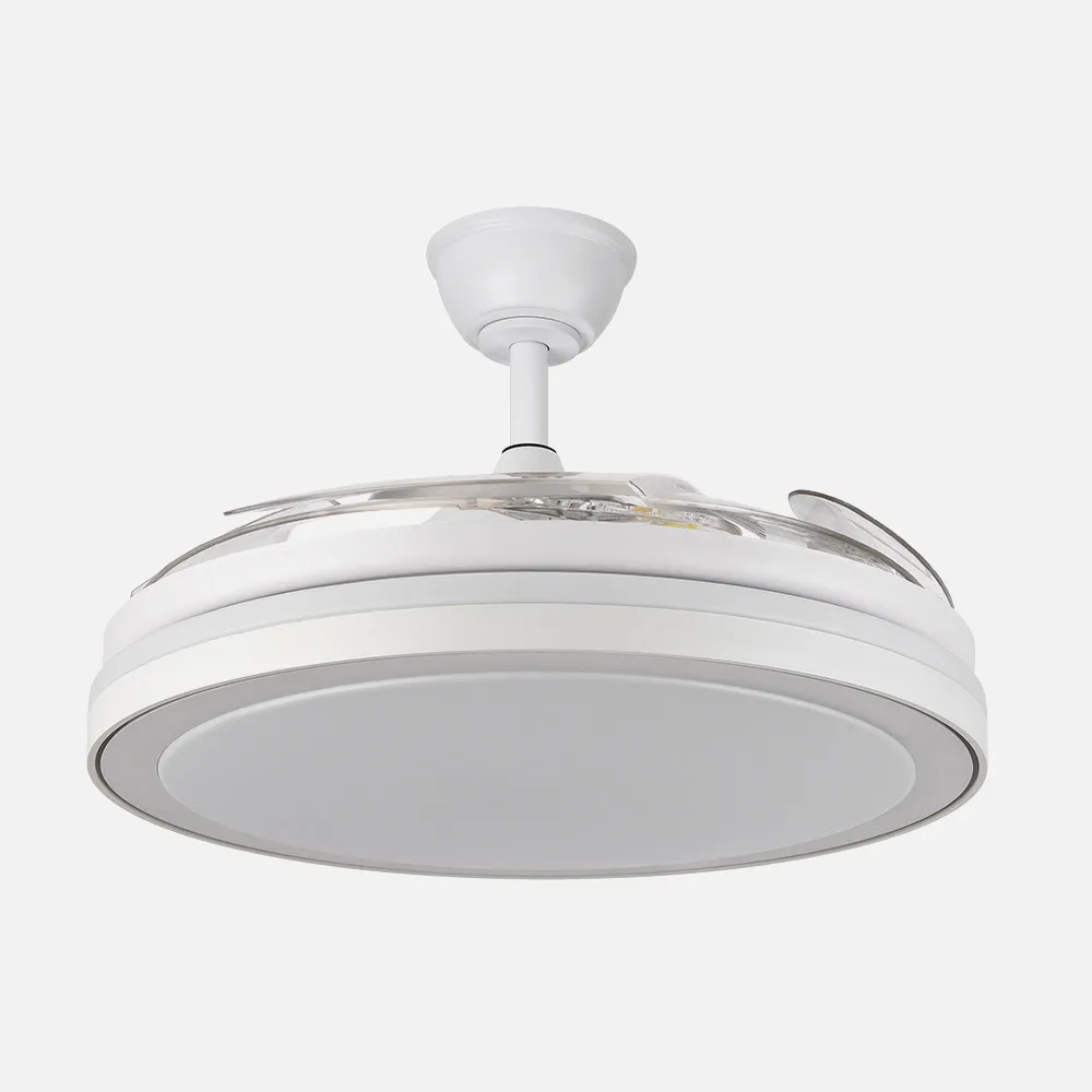 Ventilador Dc Esparta Maxi 80w 10255lm Blanco 132d 5asp 3000-4000-6000k Remoto+temporizador+memoria