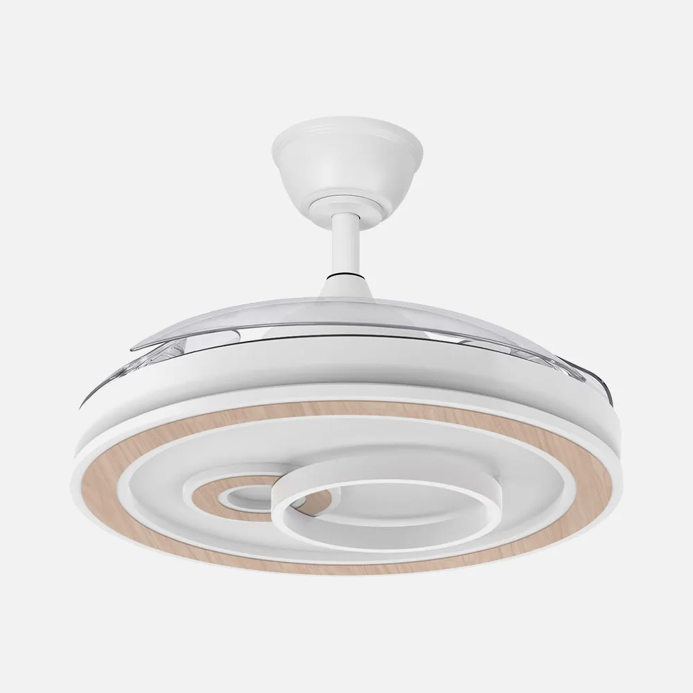 Ventilador Dc Sultan 68w Blanco/haya 3asp.107d 4960lm 3000-4500-6500k Reg.intensidad+remoto+memoria+temporizador
