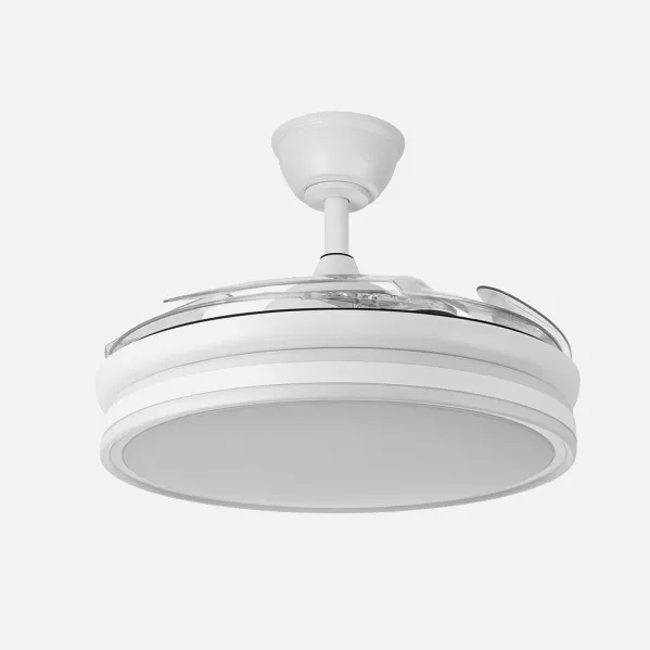 Fan Bayomo 59w 6980lm White 4 Sails Desp. 34,5/42x50/107 D.3 Colour. Dc.Remote+Reg.Intensity