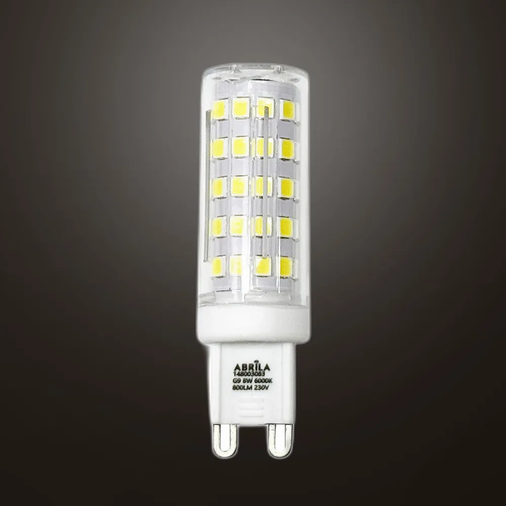 148003083 - Bulb G9 8w 6000k Abrila 800lm 6,3x1,8x1,8 Cm