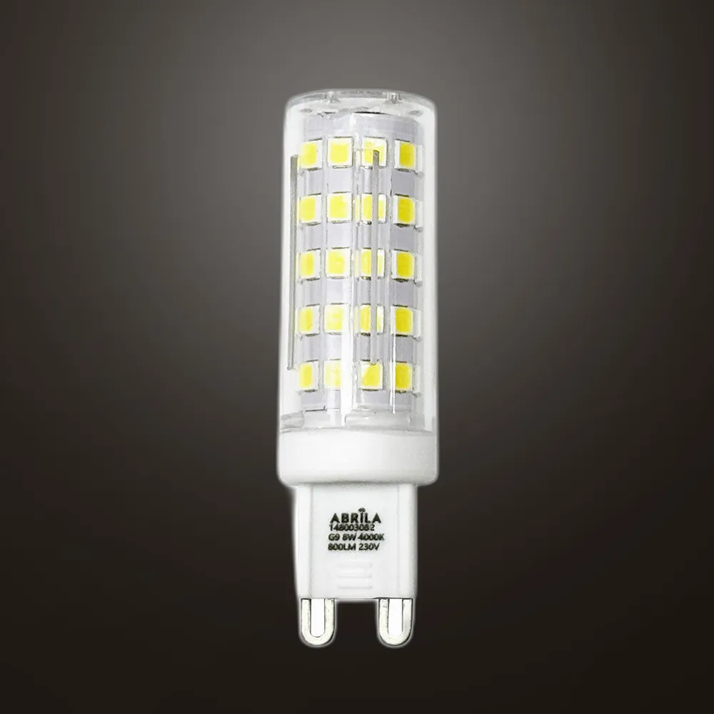 148003082 - Bulb G9 8w 4000k Abrila 800lm 6,3x1,8x1,8 Cm