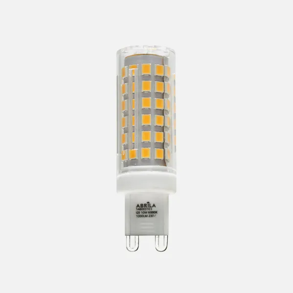 Bombilla G9 10w 6000k Abrila 1000lm6,4x1,8x1,8 Cm