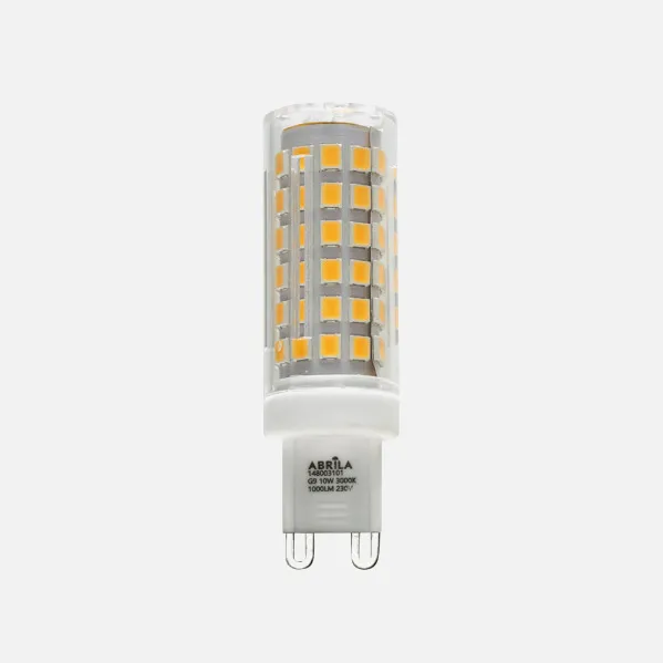 Bombilla G9 10w 3000k Abrila 1000lm  6,4x1,8x1,8 Cm