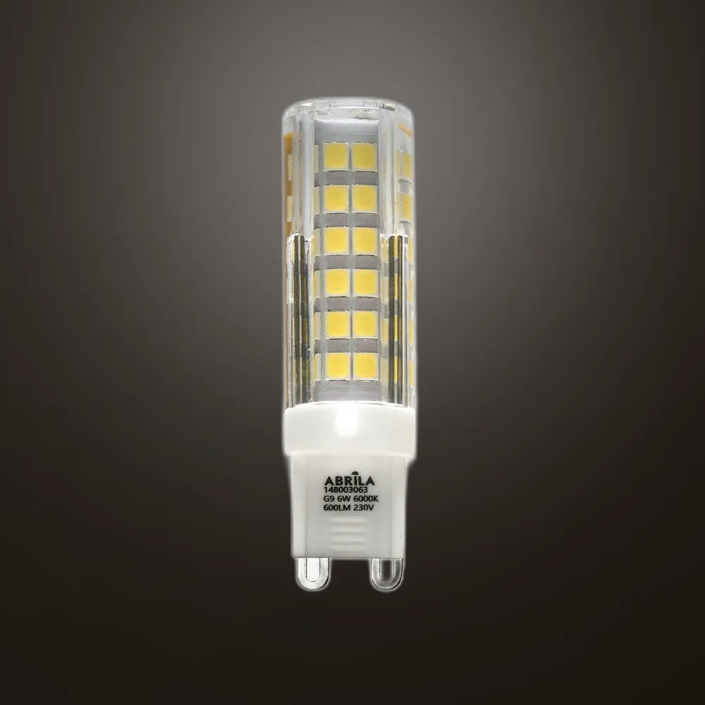 148003063 - G9 Bulb 6w 6000k Abrila 600lm  6x1,5x1,5 Cm