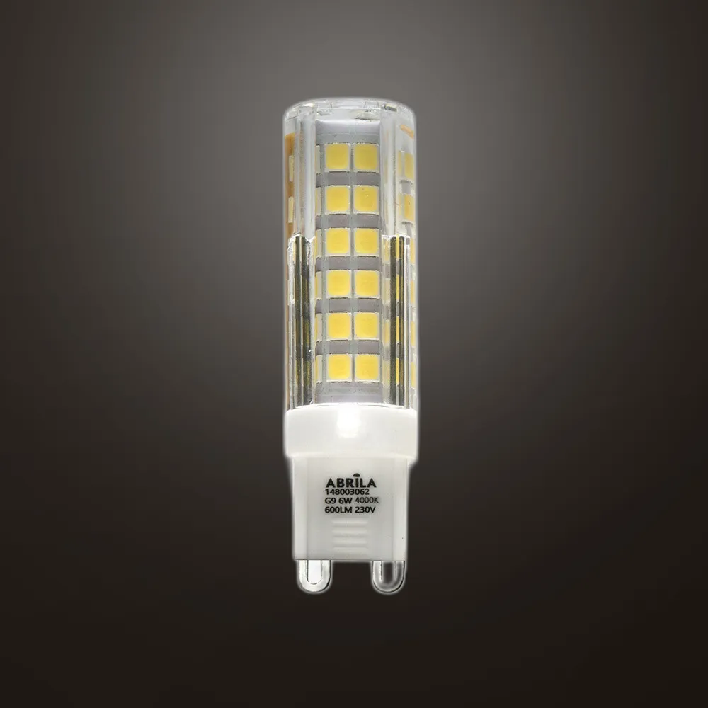 148003062 - G9 Bulb 6w 4000k Abrila 600lm  6x1,5x1,5 Cm