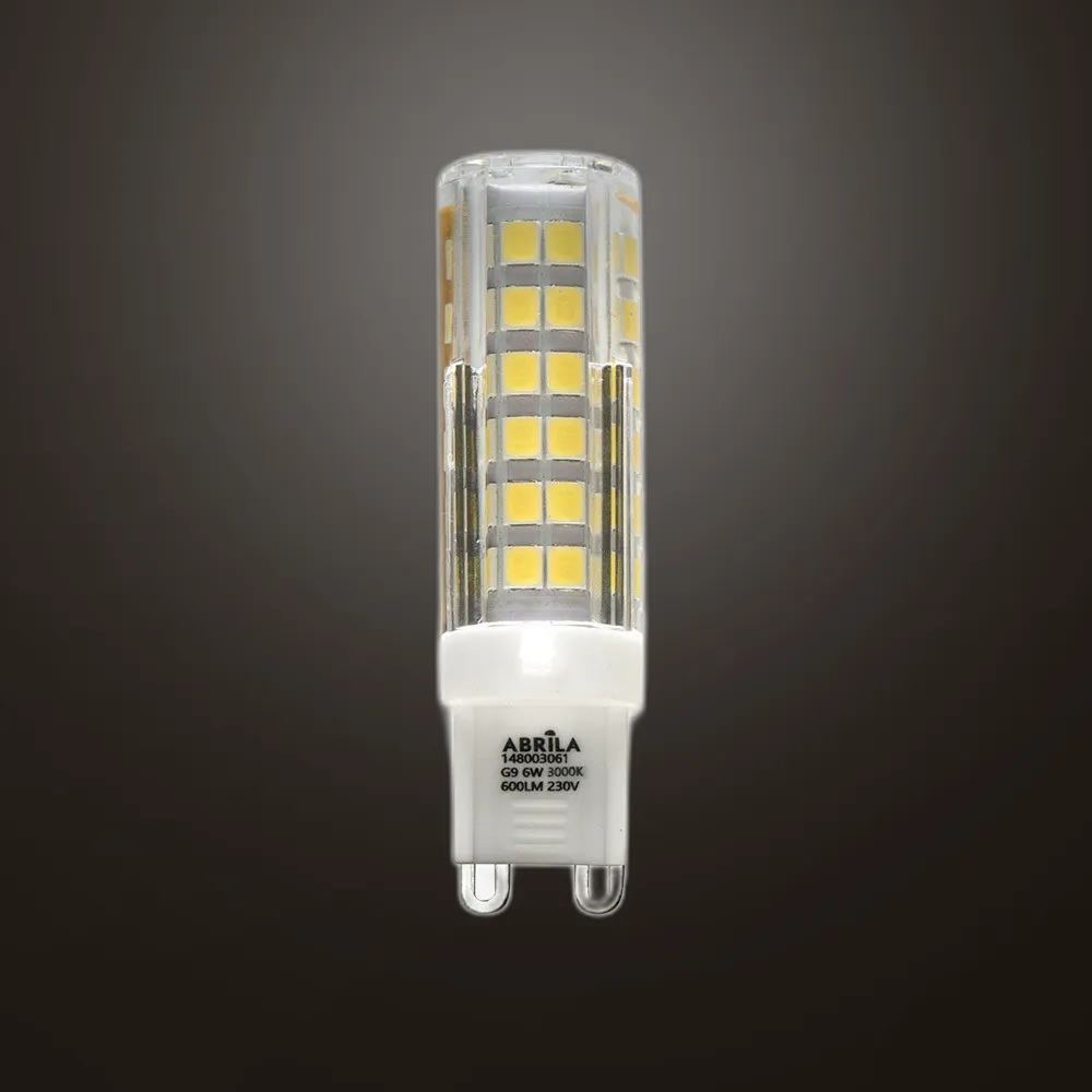 148003061 - G9 Bulb 6w 3000k Abrila 600lm  6x1,5x1,5 Cm