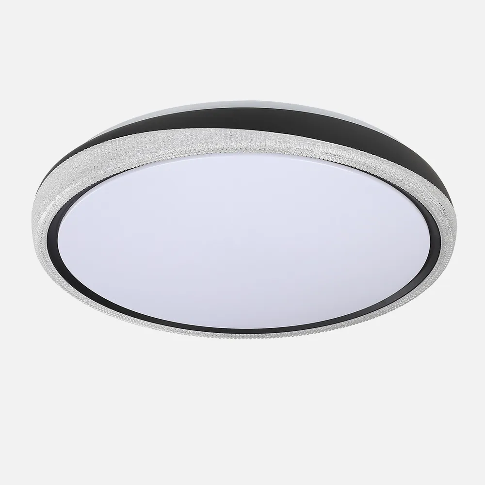 Plafon Charro 144w 3000-4000-6000k Negro 50d Rg.in 11520lm C/remoto