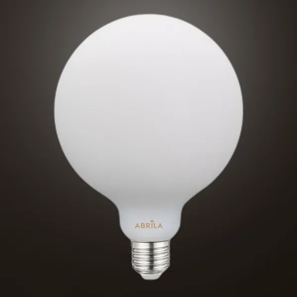 Bombilla Globo Filam.opal 12w 3000k Abrila E27  1080lm 14,2x9,5x9,5cm
