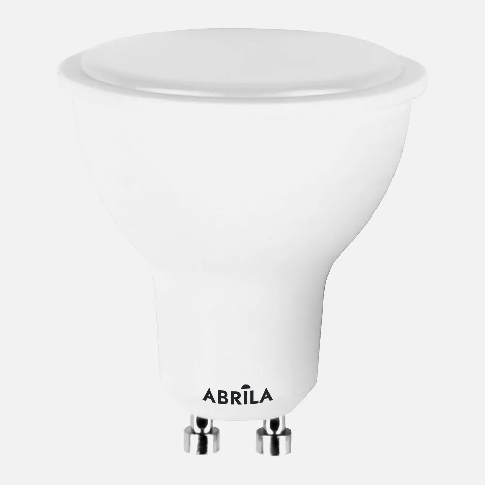 Bombilla Gu10 Dicroica 9w 6000k Abrila 810lm  5,5x5x5 Cm