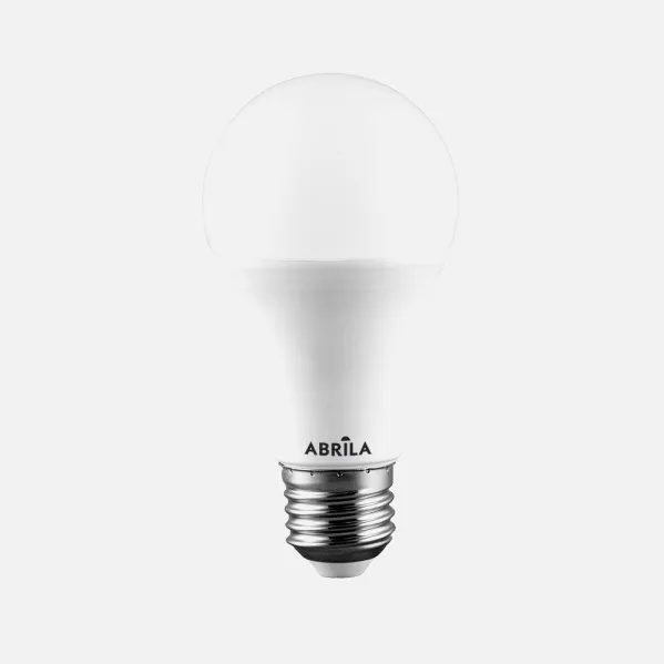 Bombilla Estandar 12w 6000k Abrila E27 1080lm  11,2x6x6 Cm