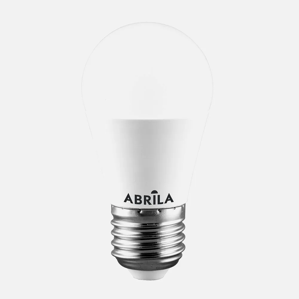 148011093 - Bombilla Esferica 9w 6000k Abrila E27 810lm  9x4,5x4,5 Cm
