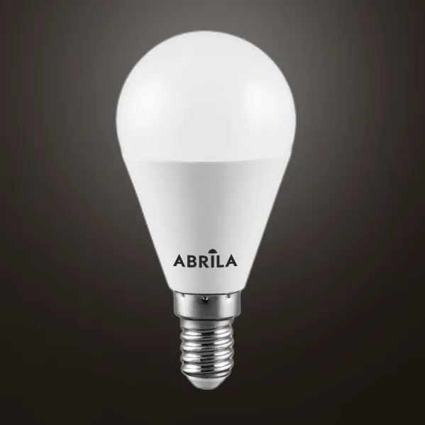 Bulb Spherical 9w 6000k Abrila E14 810lm  9x4,5x4,5 Cm