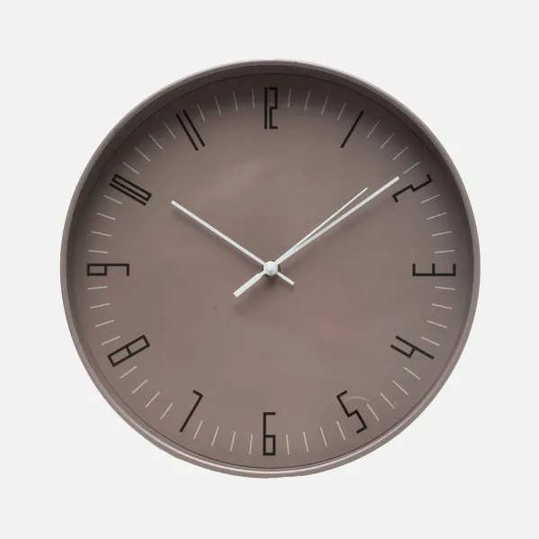 Wall Clock Lemur Brown 30d Cont. Movement