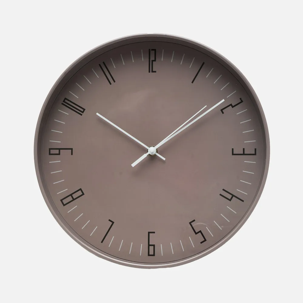 234613002 - Reloj De Pared Lemur Marron 30d Mov.continuo