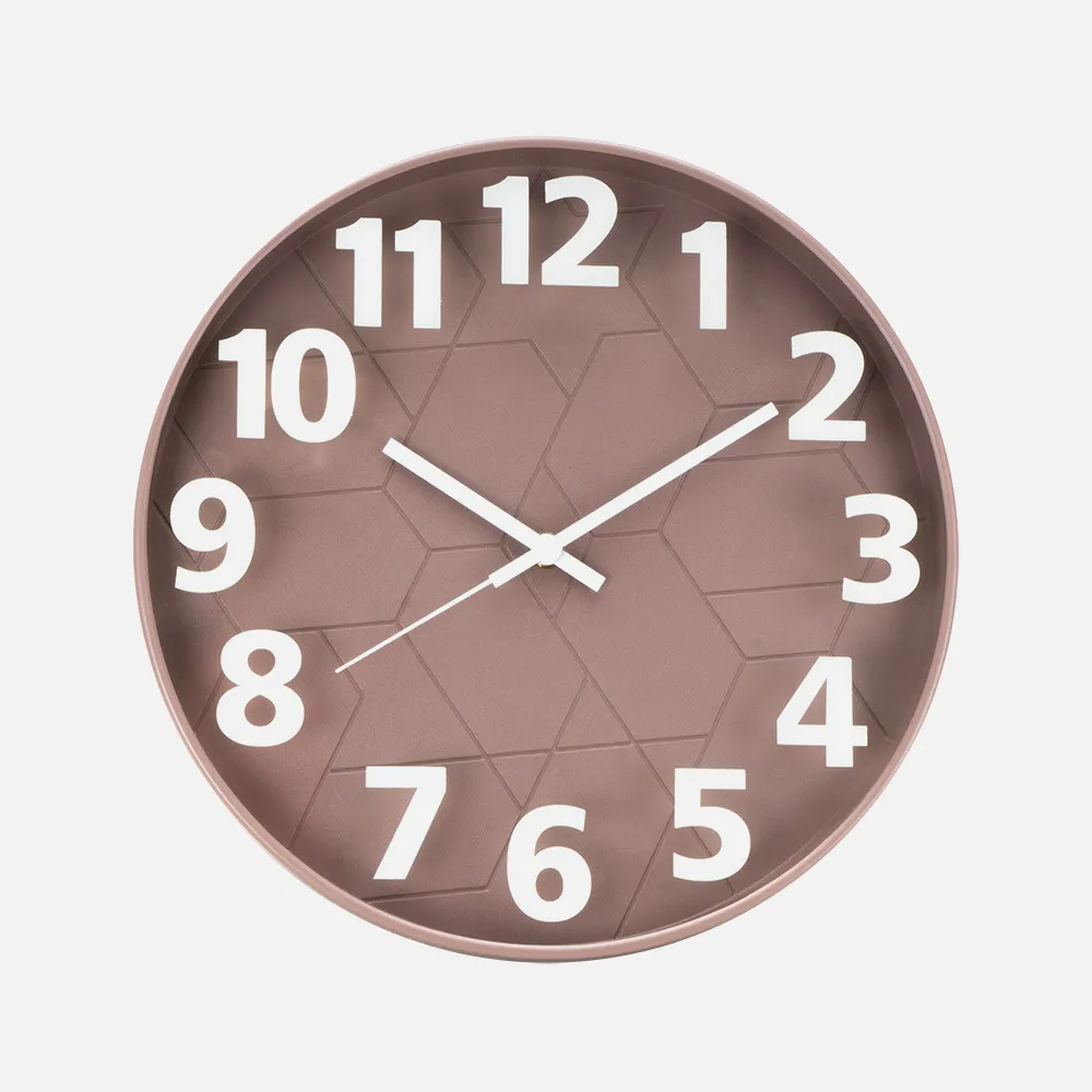 234713002 - Reloj De Pared Mouse Marron 30d Mov.continuo