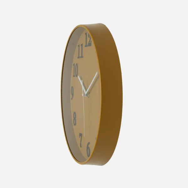 Wall Clock Parrot Yellow 30d Cont. Movement