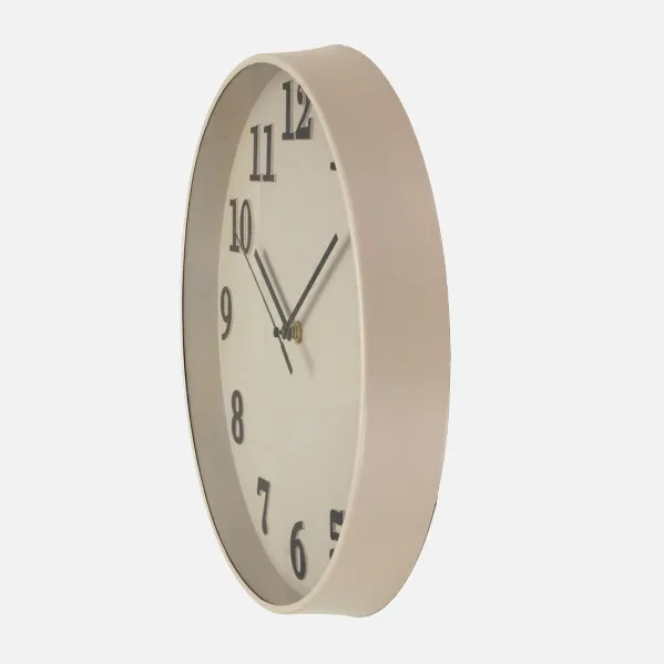 Reloj De Pared Parrot Rosa Maquillaje 30d Mov.continuo