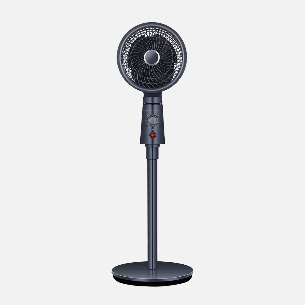 Ventilador De Pie Montecristo Granito 40w 3velocidades 3aspas Fijo Y Rotatatorio102x30,5x30,5cm 