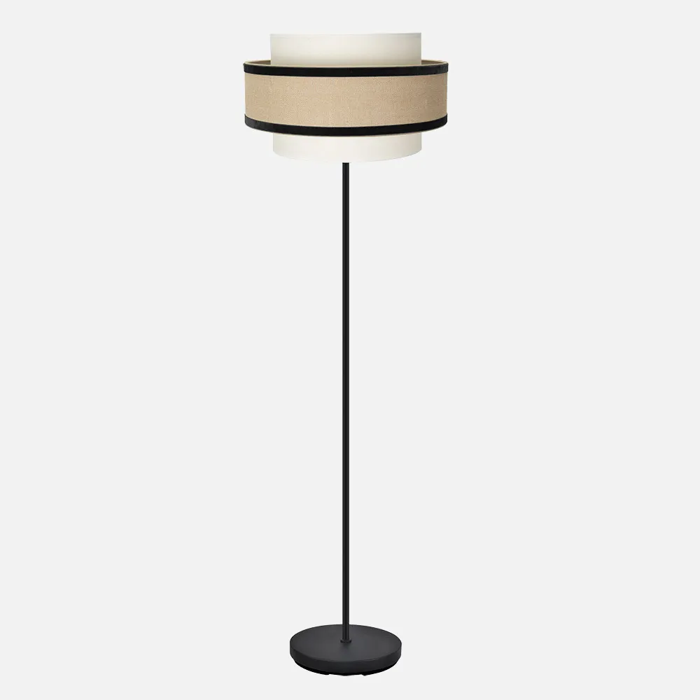246941009 - Foot Living room Cornelian 1xe27 Beige/black  166x40x40cm