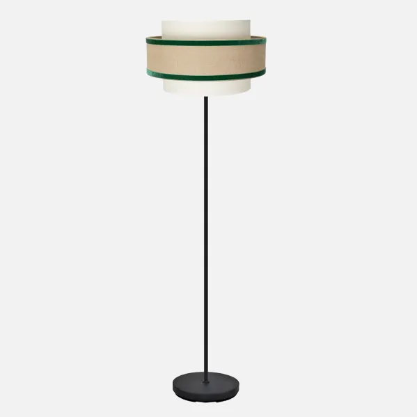 Foot Living room Cornelian 1xe27 Beige/green  166x40x40cm