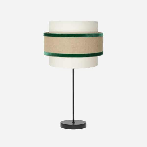 Table lamp Gr. Cornelian 1xe27 Beige/green  30d
