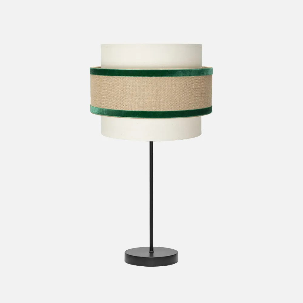 246971106 - Table lamp Gr. Cornelian 1xe27 Beige/green  30d