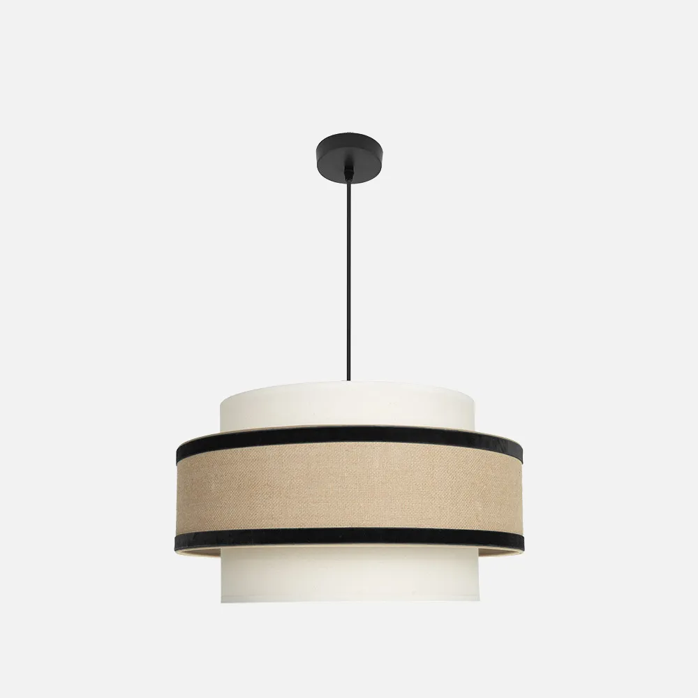 Colgante Cornalina 1x27 Beis/negro Regx50d