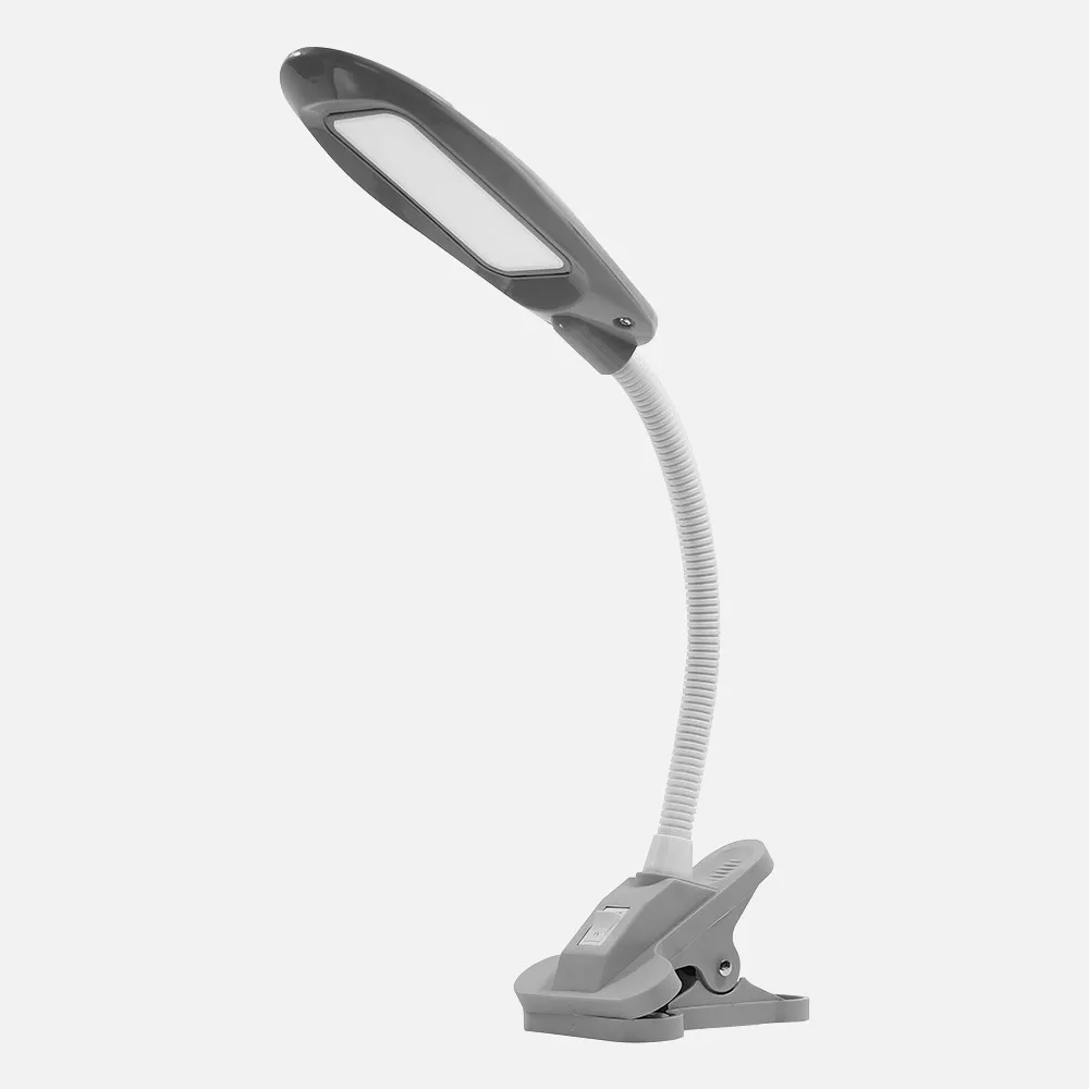 246771082 - Desk lamp Sajas 5w 6000k Grey w/clip Adjust.400lm 46x11,5x20cm