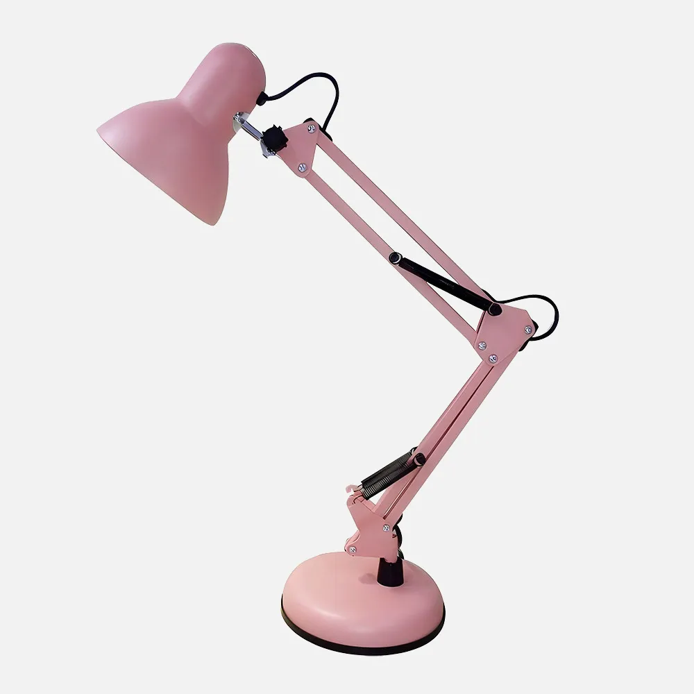 246471000 - Flexo Articulado Viar 1xe27 Rosa 55x12,5x14cm