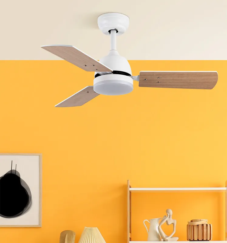 Ventilad Dc Portico 20w Blanco 3aspas Blanco/haya 6vel. 3000k,4000k,6500k 2350lm Remoto, Memoria, Temporizador 91,4d