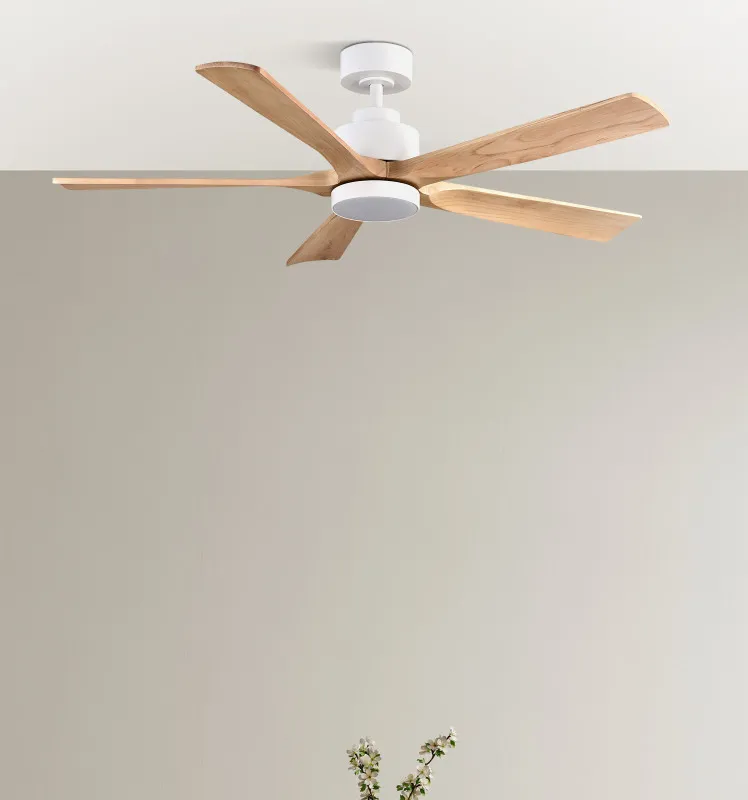 Ventilador Dc Cairo 24w 2400lm Blanco/hay 5asp 132 D 3000k,4500k,6000k,remoto+tempor+memori