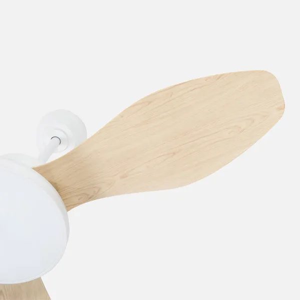 Ventilador Dc 48+7w Mandala Blanco 3asp 120d 4080l 3000-4500-6500k+rgb Remo+r.int+memo+temp