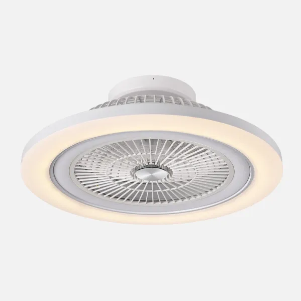 Fan Dc 50+7w Antartida White 5ace 58d 5400l 3000-4500-6500k+rgb Remo+r.int+memo+temp