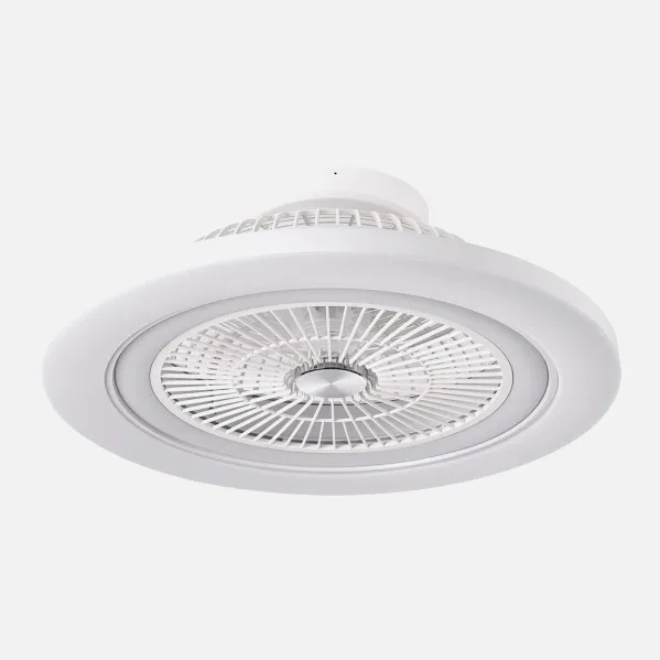 Ventilador Dc 50+7w Antartida Blanco 5as 58d 5400l 3000-4500-6500k+rgb Remo+r.int+memo+temp