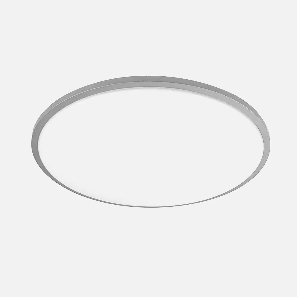 245483510 - Plafon Eglon 36w 3000-4000-6500k Blanco/Plata 3528lm 6,5x39x39cm C/remoto Y Reg.intensidad