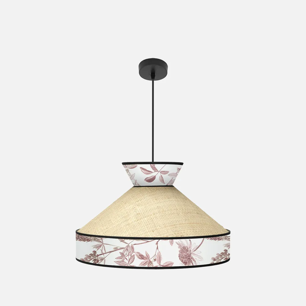 248895007 - Pendant light Constantinopla 1xe27 Beige/red Regx50x50cm