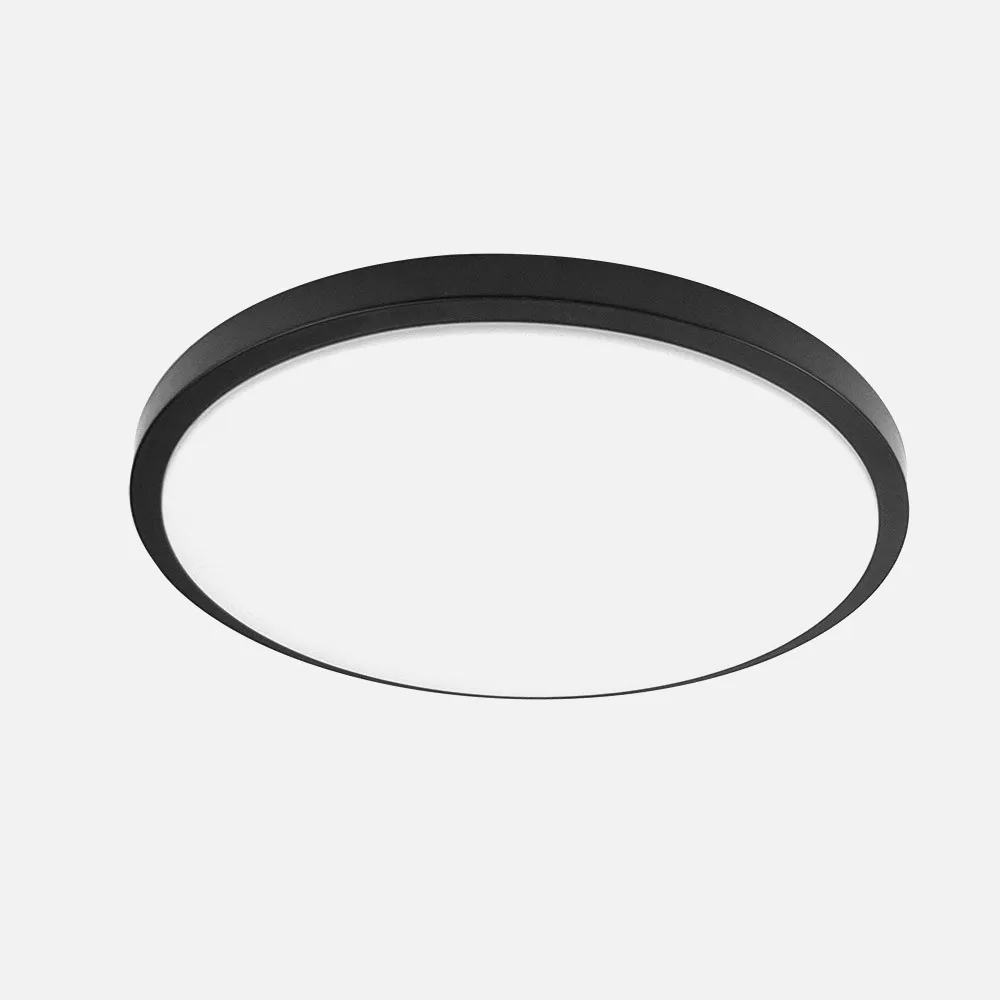 Plafon Kirat 60w 3000-4000-6500k Blanco/Negro 5880lm 8x49x49cm C/remoto Y Reg.intensidad