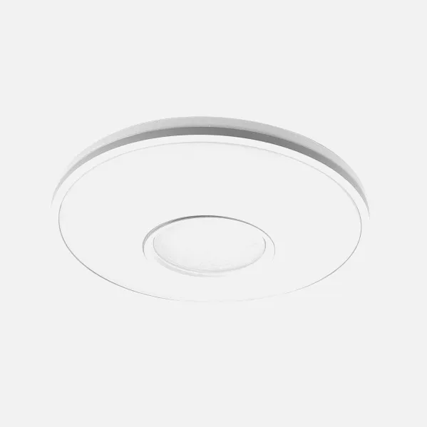 Plafon Perote 60w 3000-4000-6500k Blanco 5880lm 8x49x49cm C/remoto Y Reg.intensidad