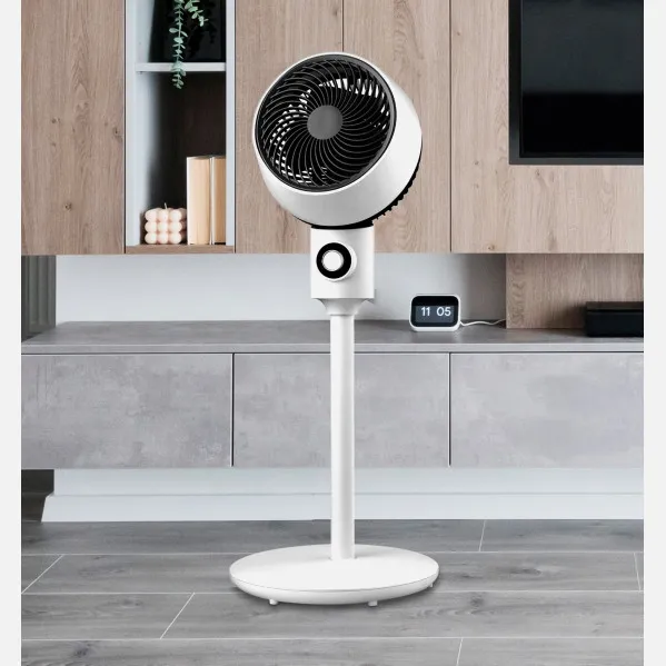 Fan Of Foot Ozono White/black 3 Vel.40w 3sails Adjustable, Fixed And Rotatory 86x34x34cm