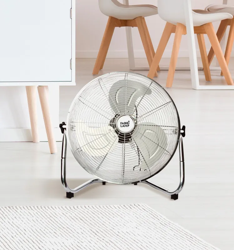 Ventilador Industrial Libis 120w Cromo 55d  3 Velocidades