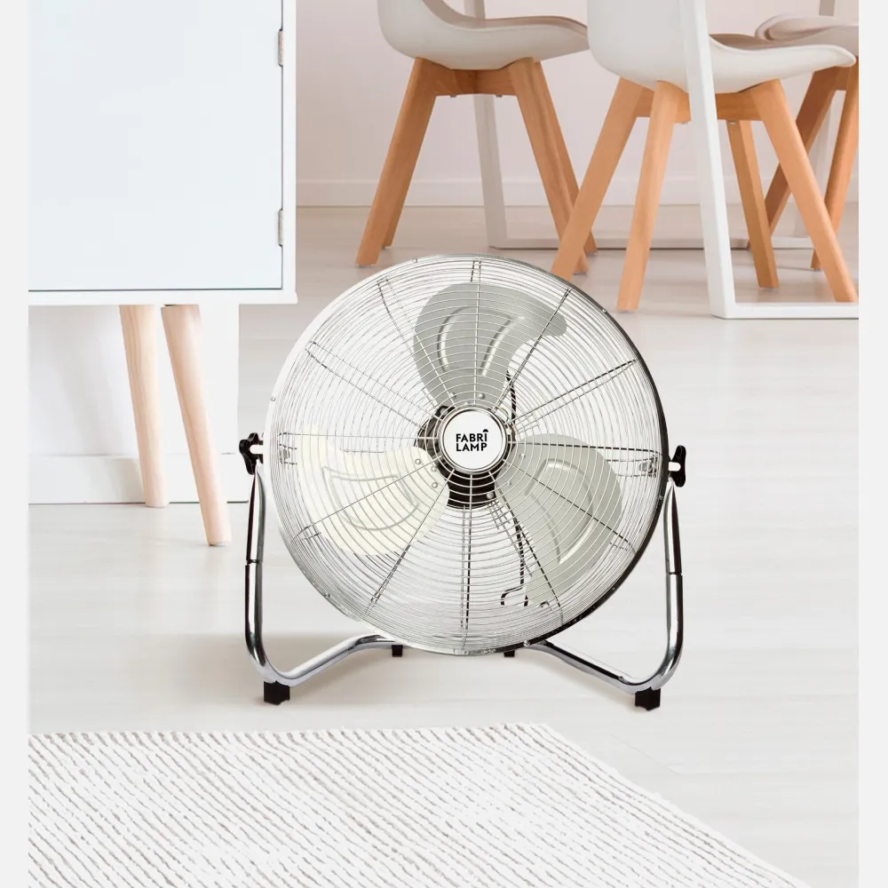 Ventilador Industrial Libis 120w Cromo 55d  3 Velocidades