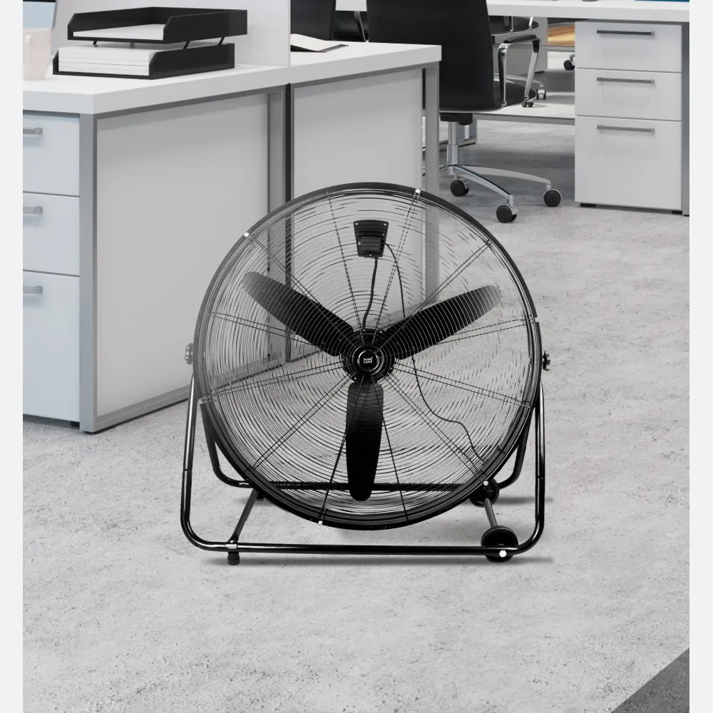 Ventilador Industrial Vendaval 360w Negro 87d  3 Velocidades 92,5x95x42 Cm Orientable