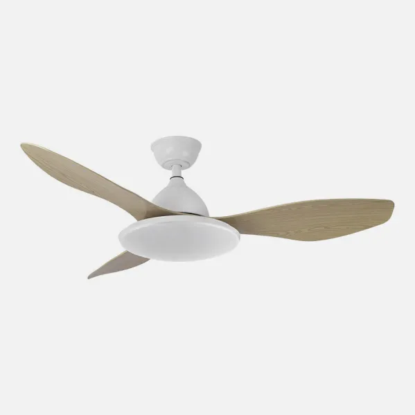 Ventilad Dc Blan/hay Yael 72w 3000-4000-6000k 122d 7200lm 3asp. Remoto+temporizador+memoria