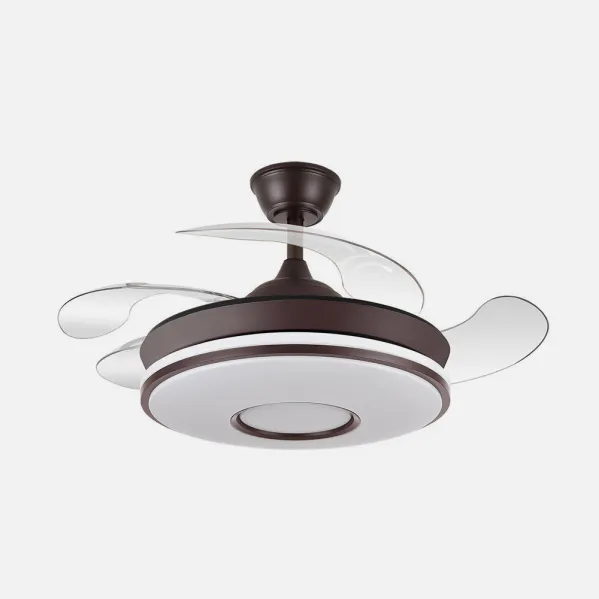 Fan Dc Dani Mini 59w Brown 4asp 91d 6980lm 3000-4000-6000k Reg.Remote intensity,memory,timer